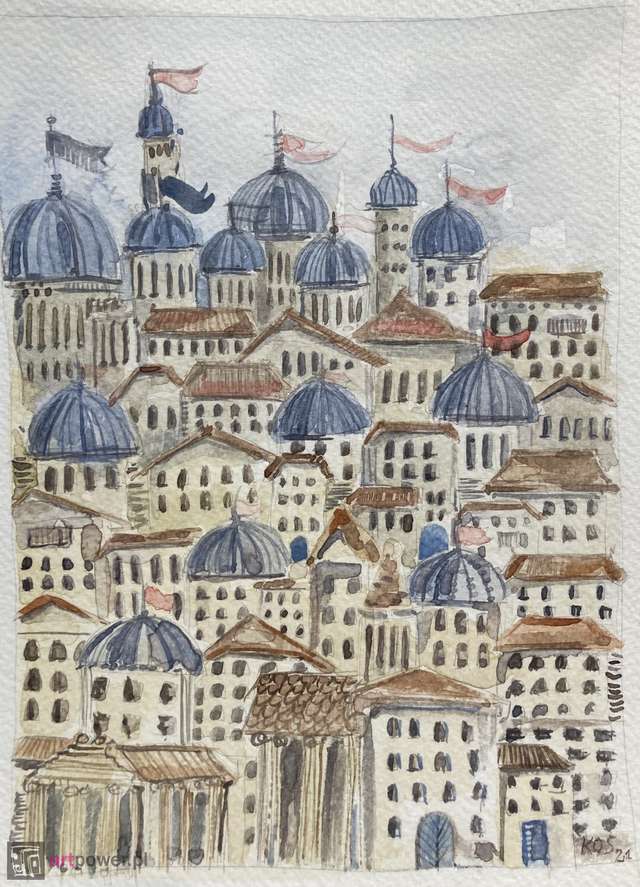 Greckie miasteczko
